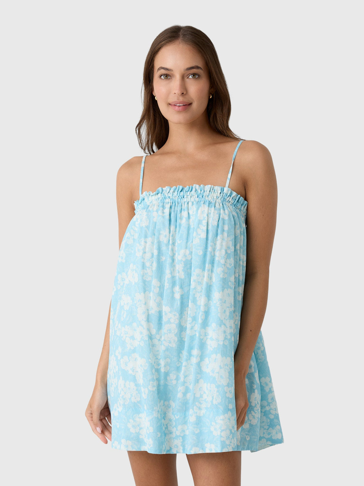 Peony Women's Ruched Mini Dress