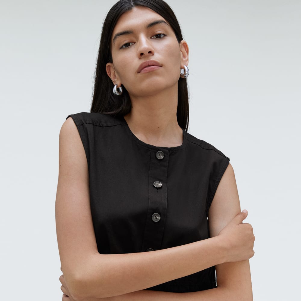 The Tiered Midi Dress | Black