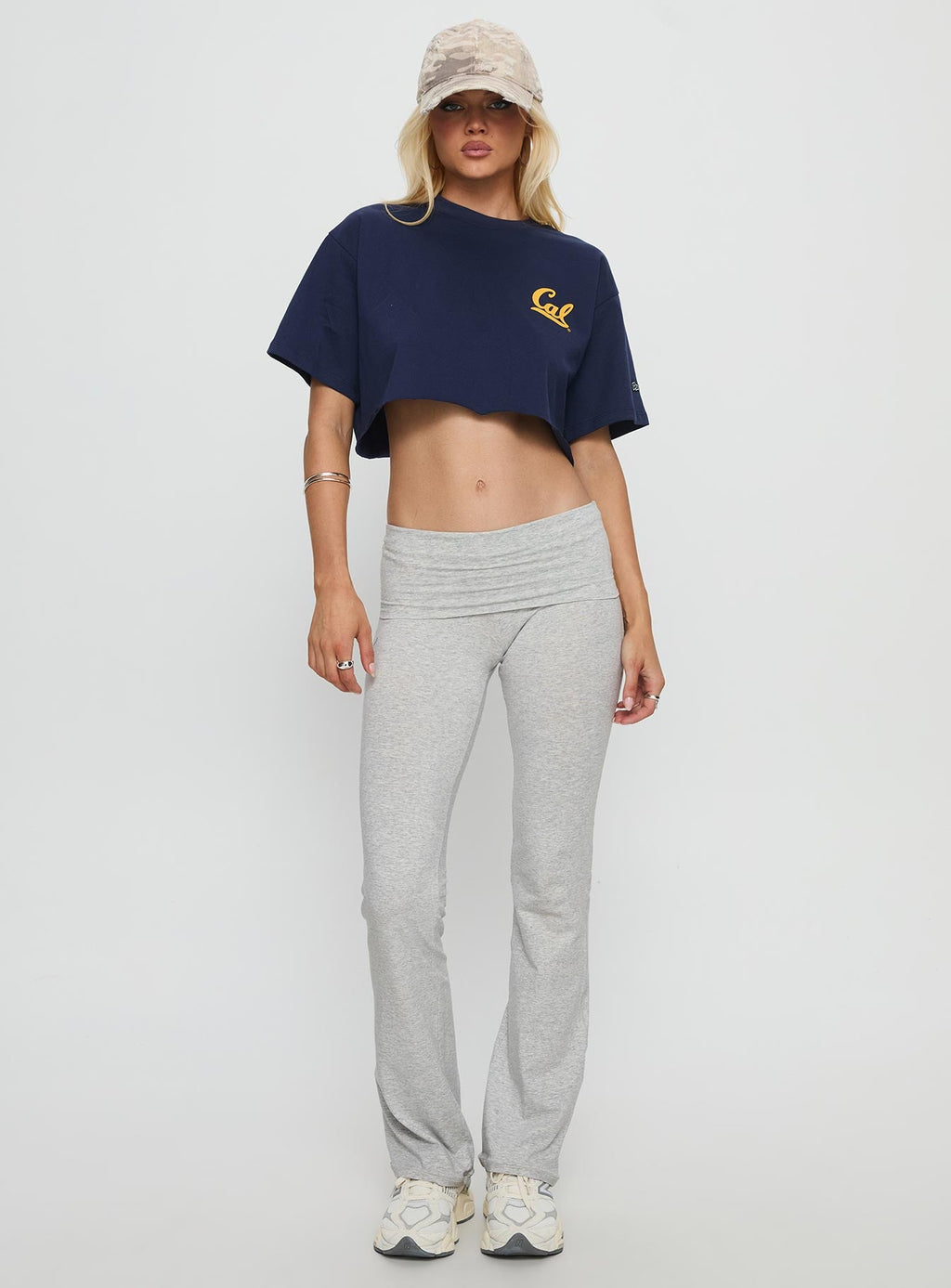 UC Berkeley Foldover Pants Grey