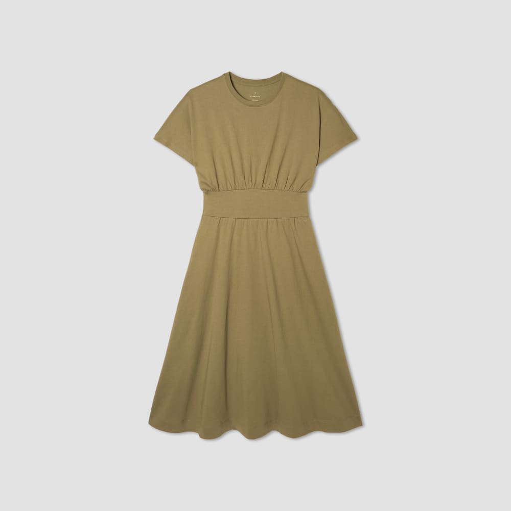 The Organic Cotton Waisted Dress | Kalamata