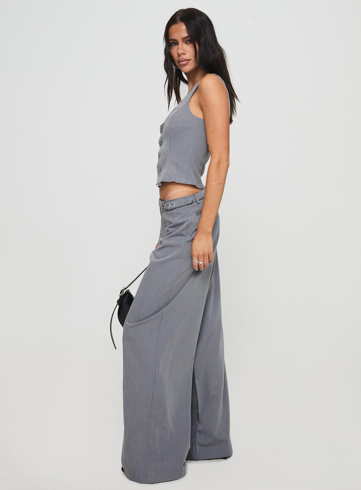 Miku Pants Charcoal