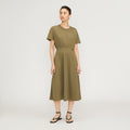 The Organic Cotton Waisted Dress | Kalamata