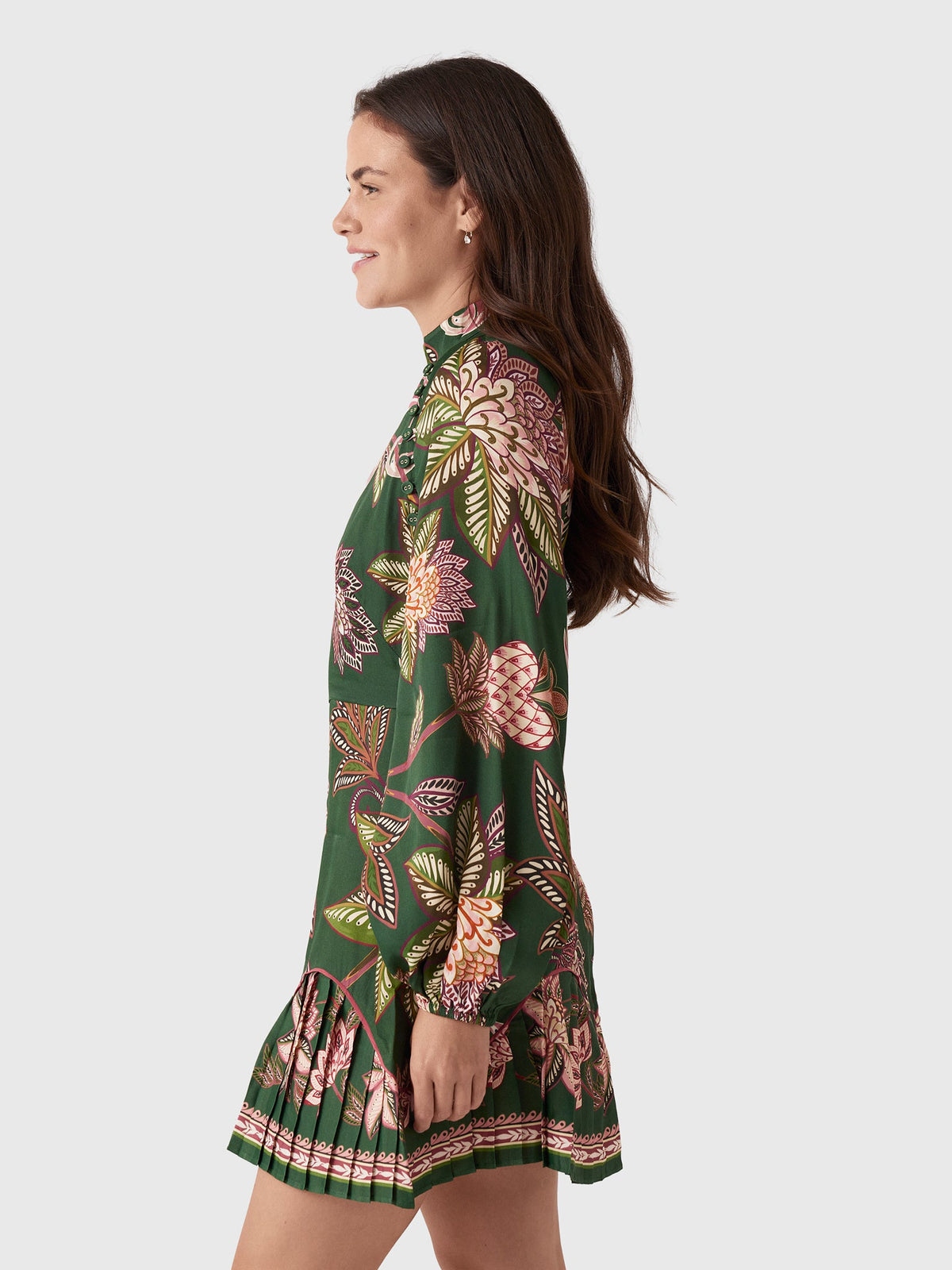 Farm Rio Women's Arabesque Paradise Mini Dress