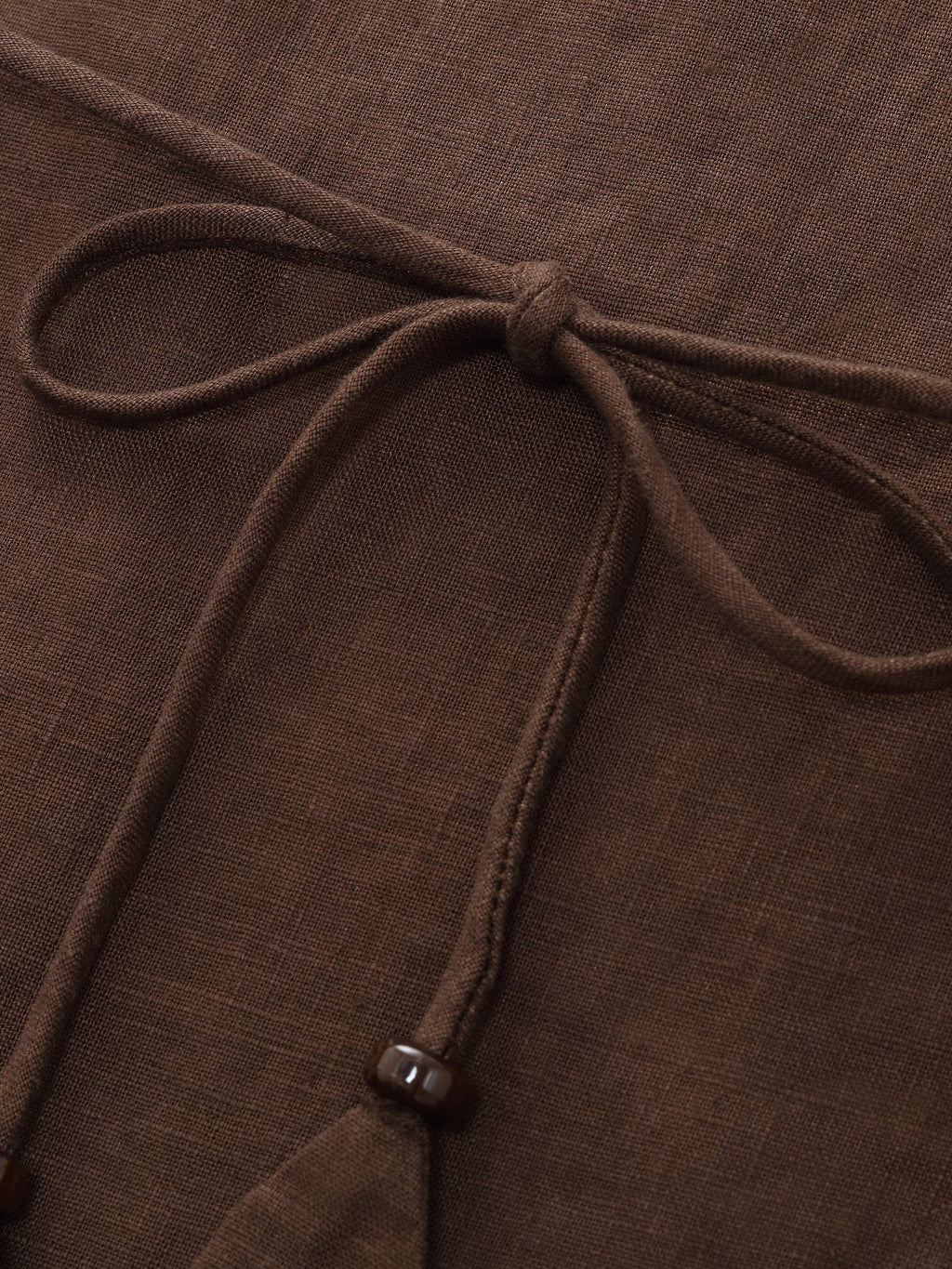 100% Linen Women Strap Maxi Dress With Tie String Belt