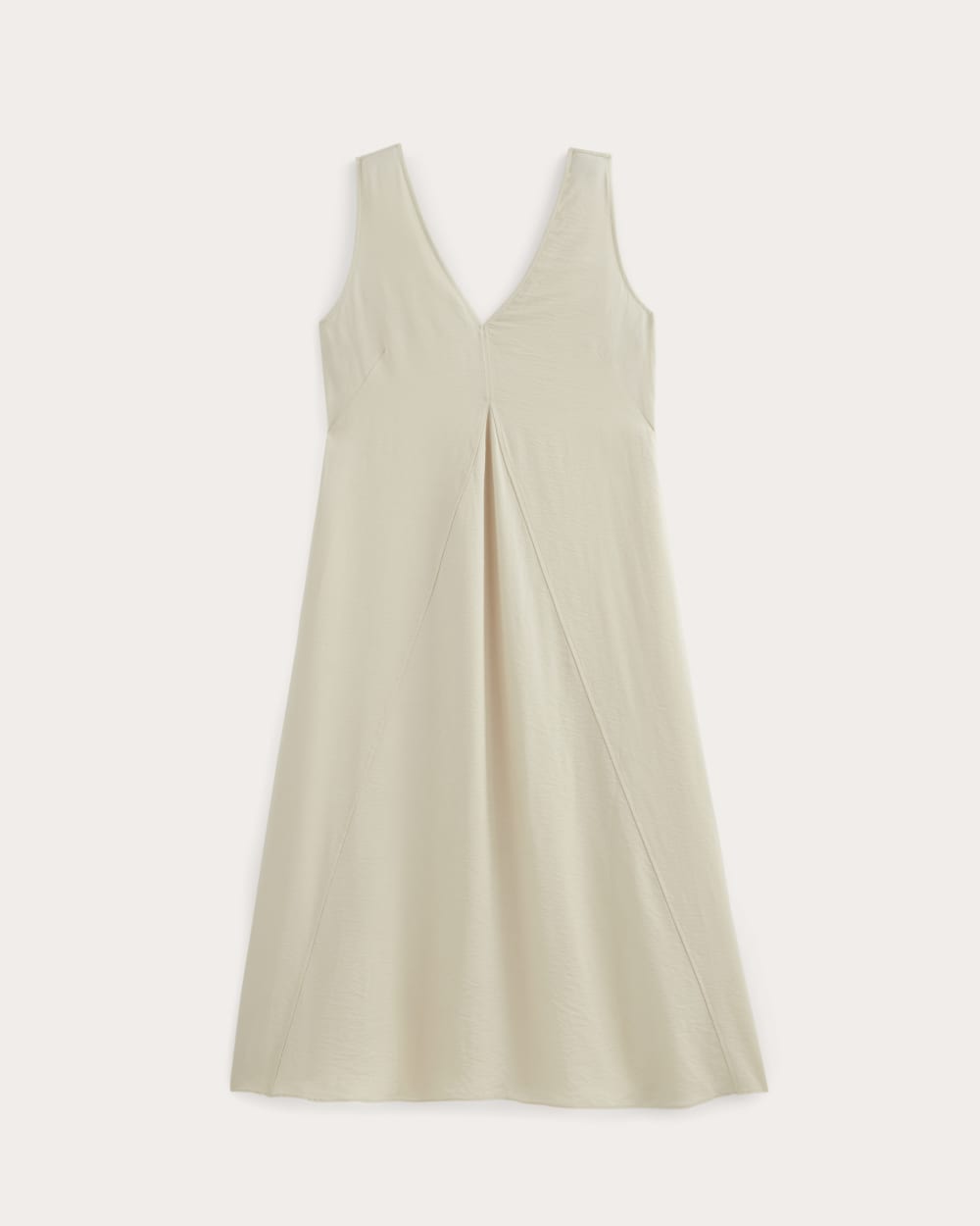 The V-Neck Dress in SoftLuxe | Sandshell