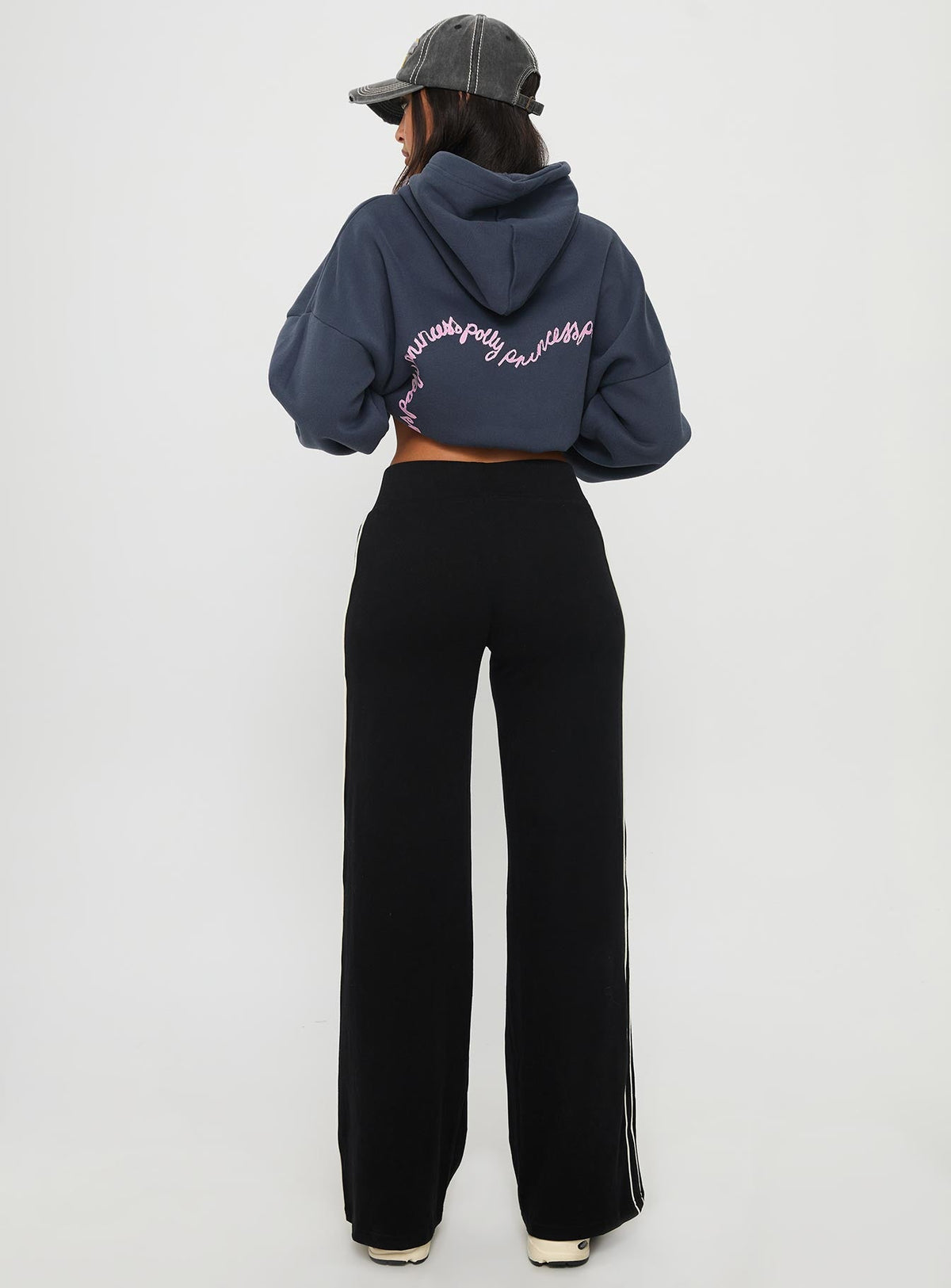 Ascenda Straight Leg Track Pant Black