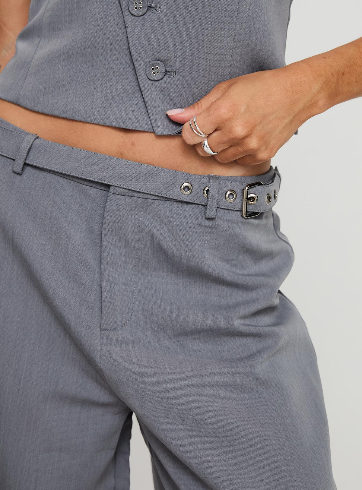 Miku Pants Charcoal