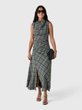 Simkhai Women's Burke Draped Midi Dress