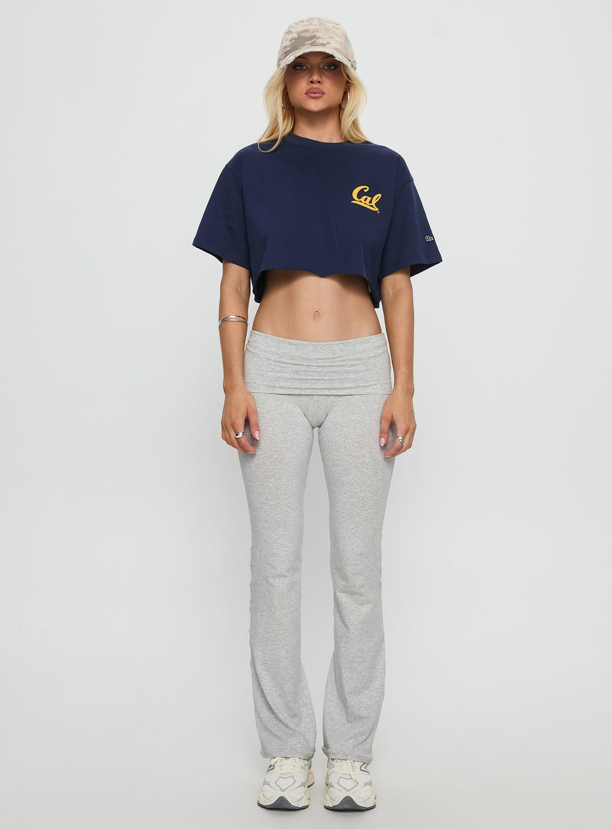 UC Berkeley Foldover Pants Grey