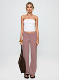 Next To Me Lounge Pant Red / White Stripe