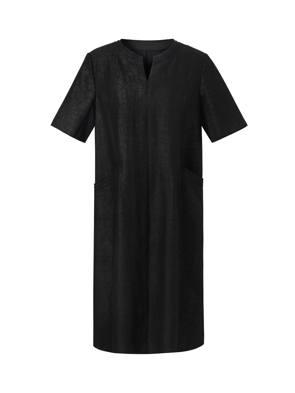 18MM Xiang Yun Silk Pockets Women Loose Fit Midi Dress