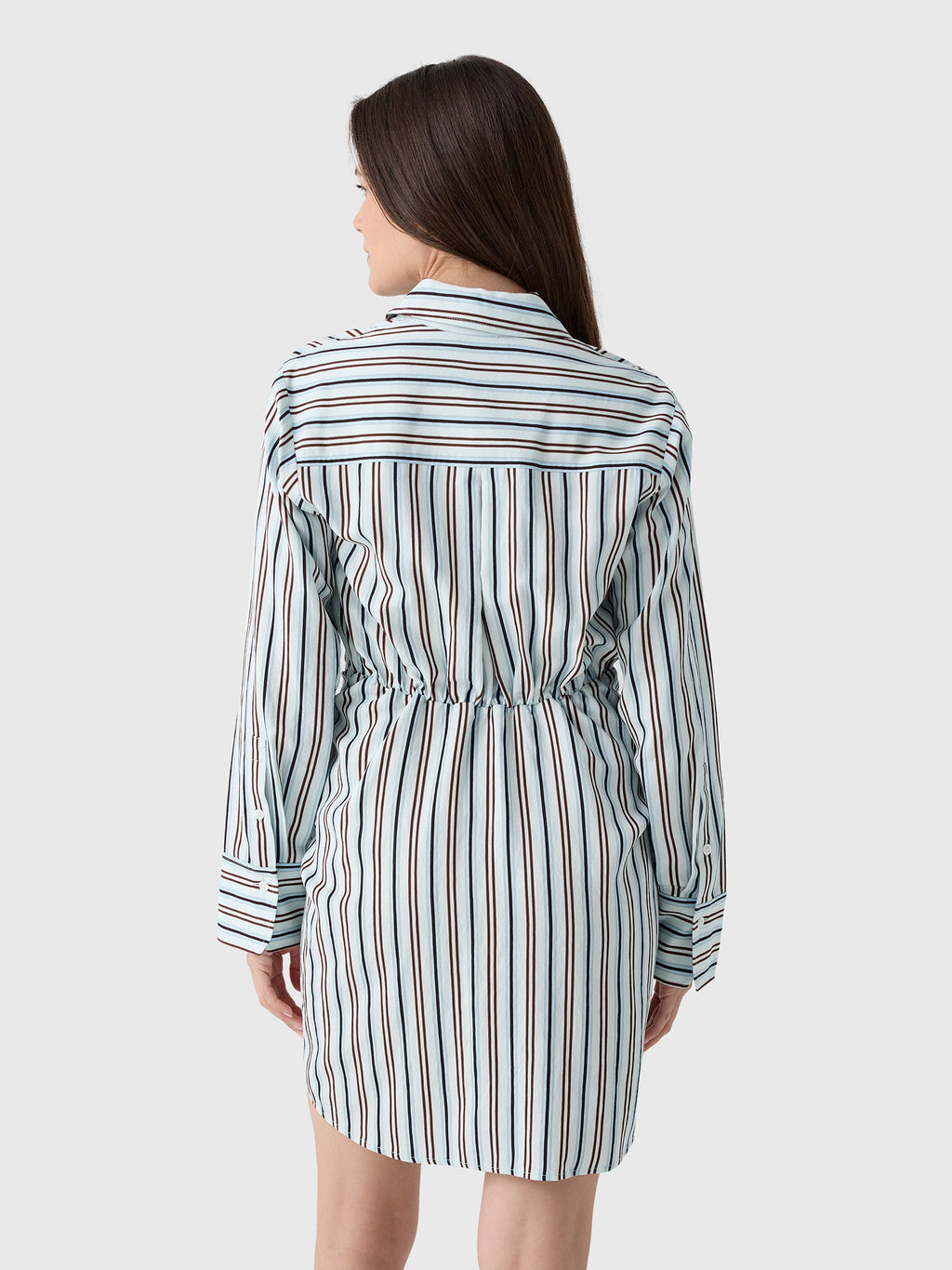 ALC Women's Mia Striped Mini Shirtdress