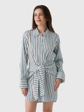 ALC Women's Mia Striped Mini Shirtdress