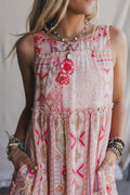 Maris Maxi Dress - Coral