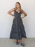 Fall Meadows Dress - Black