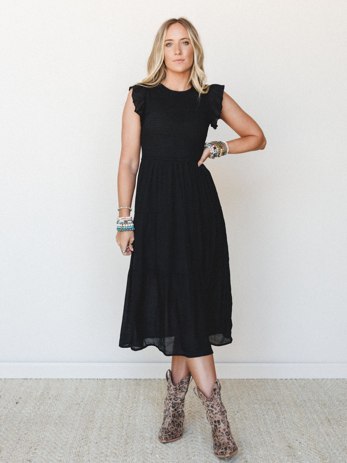 On The Town Maxi Dress - Black
