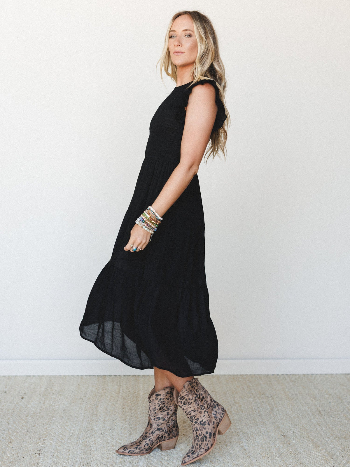On The Town Maxi Dress - Black