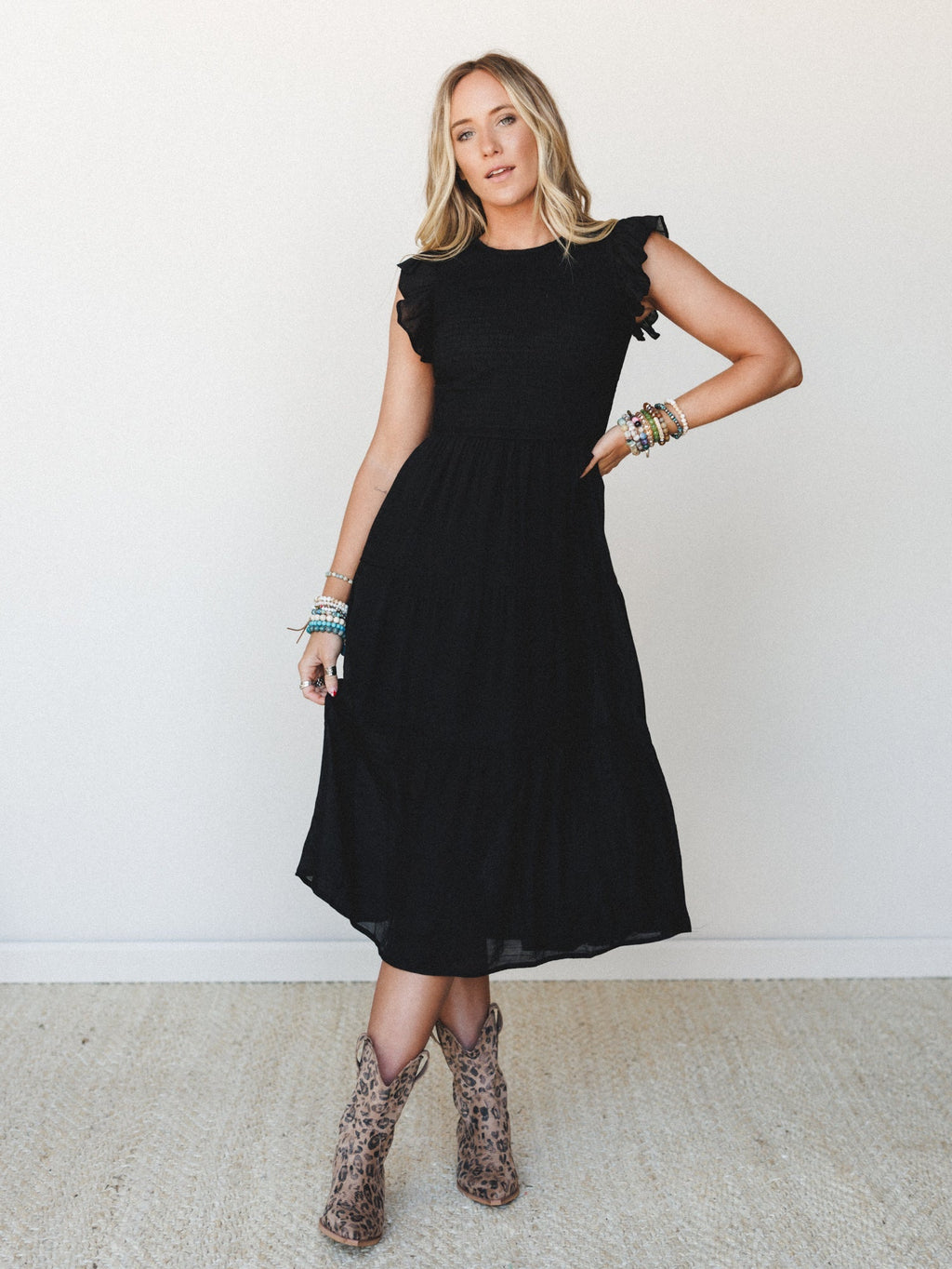 On The Town Maxi Dress - Black