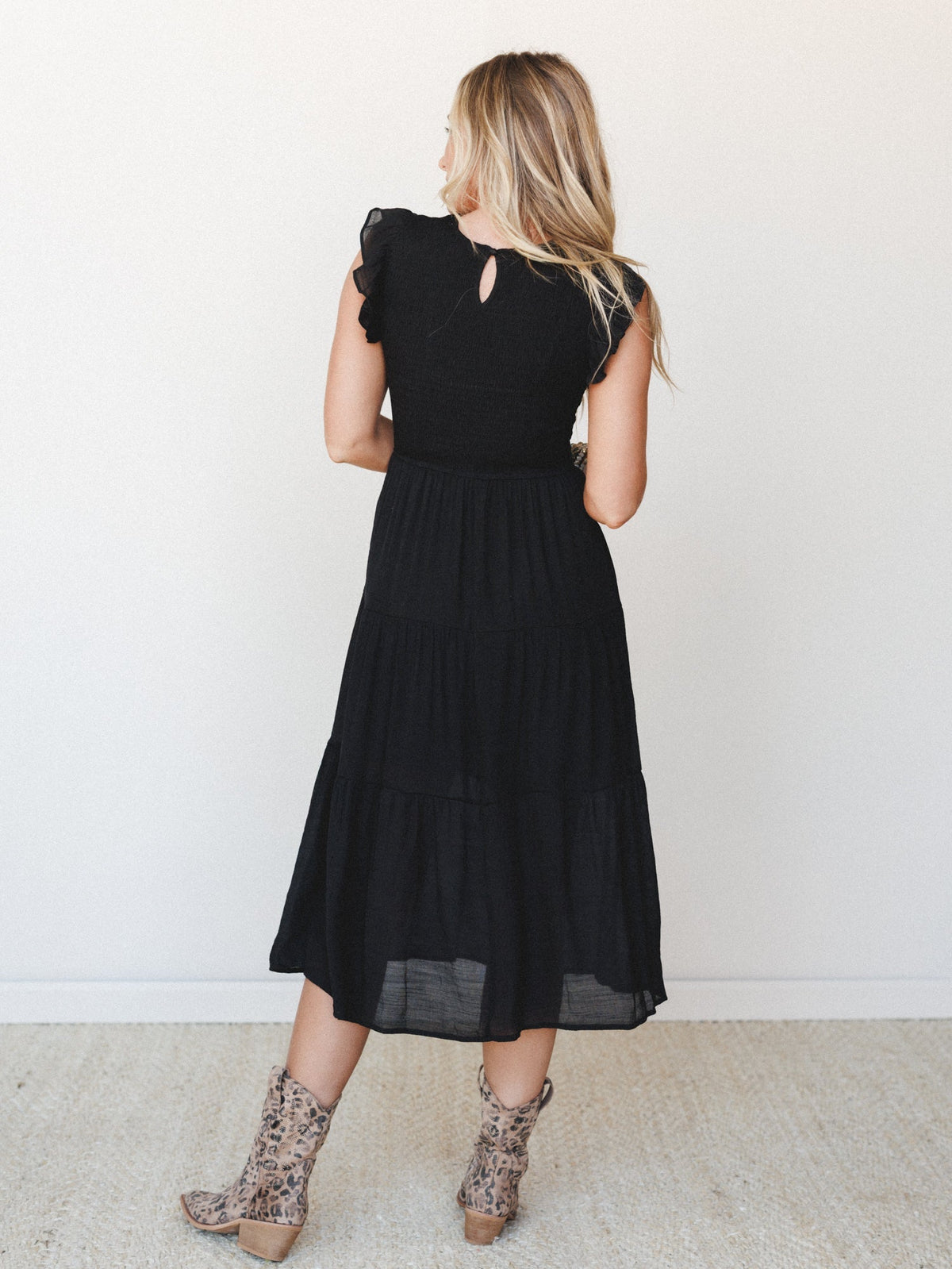 On The Town Maxi Dress - Black