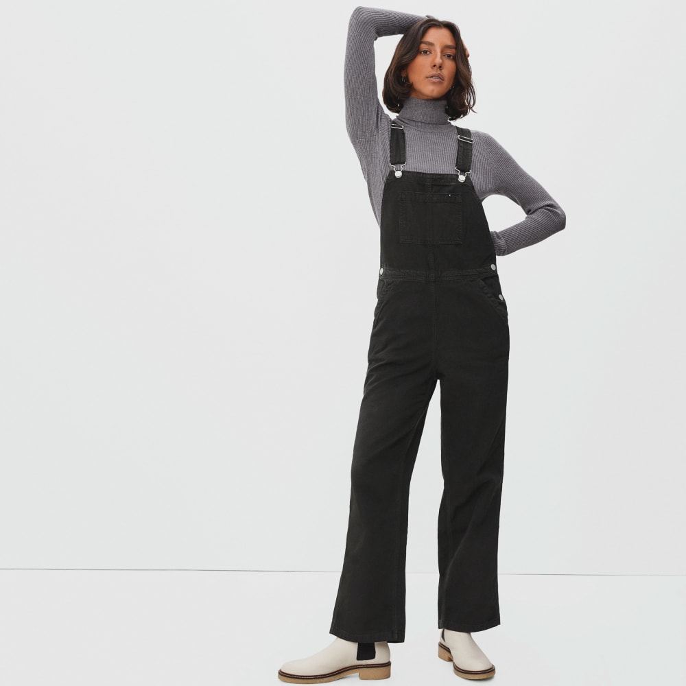 The Canvas Overalls | Black